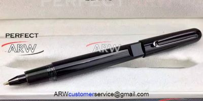 Perfect Replica All Black Mont Blanc Marc Newson Rollerball Pen